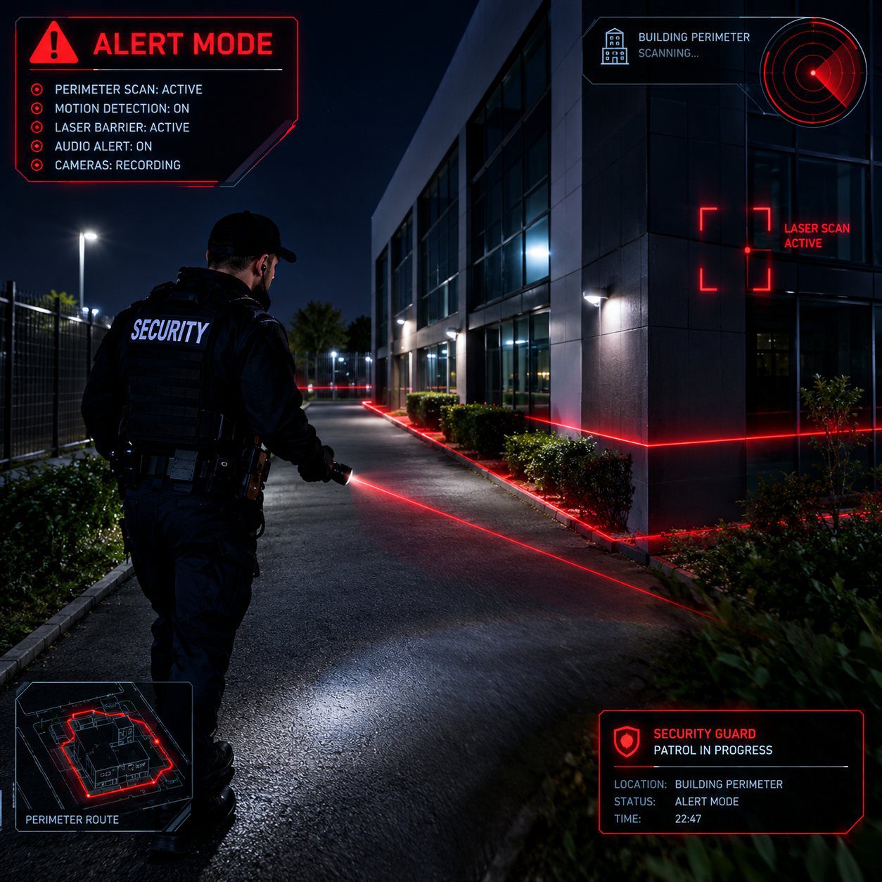 security render patrol - Cockpit Security